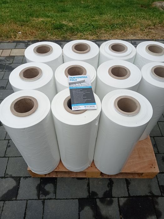 Folia stretch biała