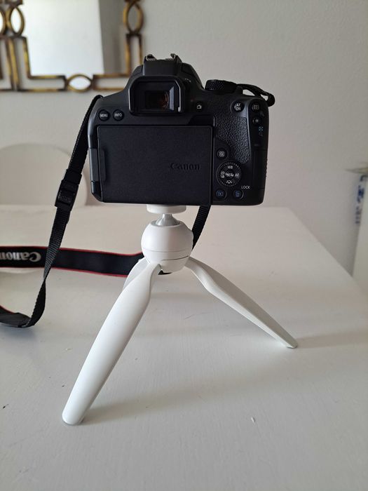 Mini tripé Manfrotto PIXI branco