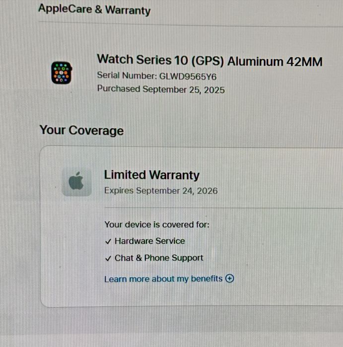 Apple Watch Serie 10 42MM JetBlack GPS C/Garantia Aceito Retomas