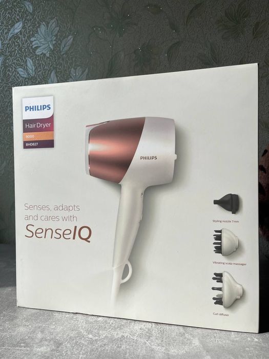 Фен Philips з технологією SenseIQ BHD827/00
