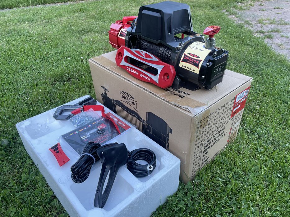 Wyciągarka, wciągarka samochodowa Dragon Winch DWM 13000 Syntetyk