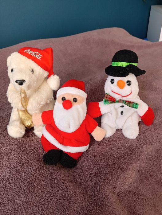 Zabawki pluszowe Bożonarodzeniowe #KELLYTOY #CocaCola