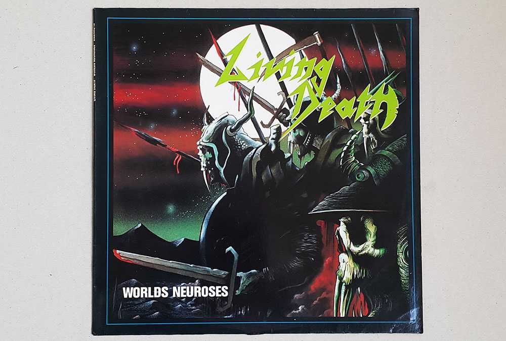 Living Death Worlds Neuroses LP Vinyl 1989 płyta winylowa Winyl