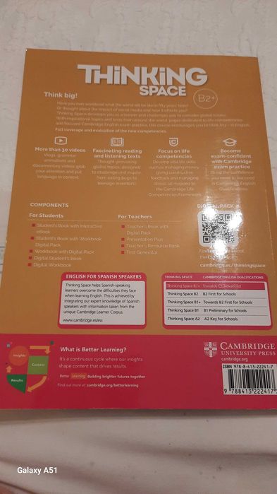 Livro cambridge school B2+