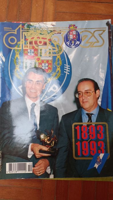 Revistas antigas Dragões 1993