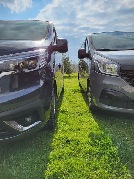 Wypożyczalnia busów busa 9 osobowego Renault Trafic Wynajem Kęty