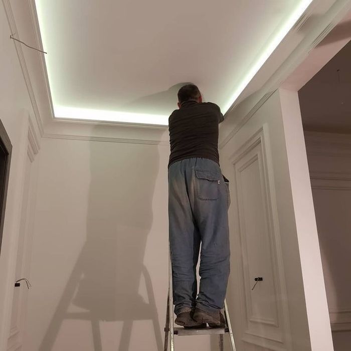 Натяжна стеля Львів. Кухня, спальня, коридор. Матові, глянцеві стелі