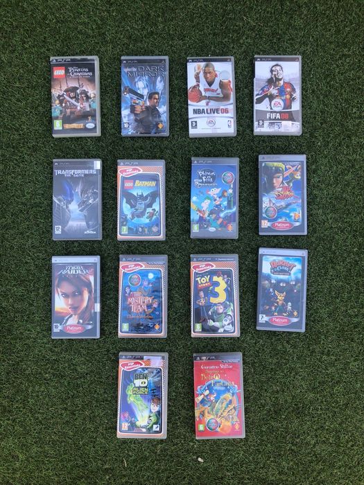 Jogos para a PSP e PS2