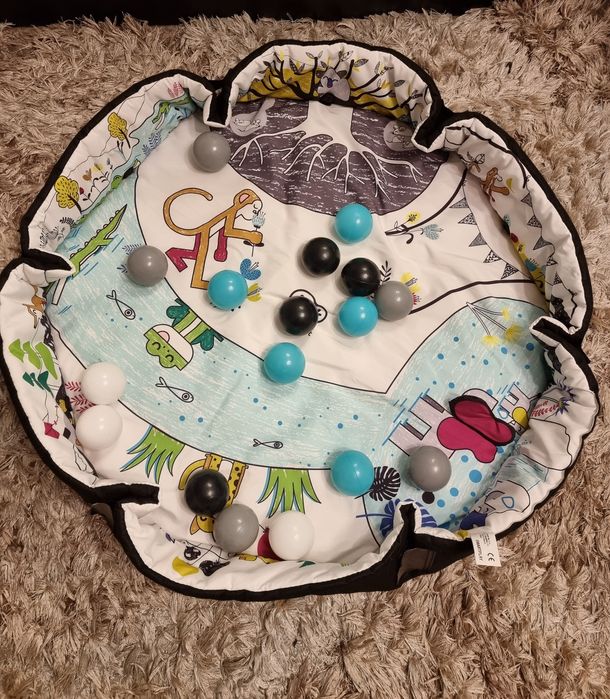 Kinderkraft mata edukacyjna dla dziecka smartplay