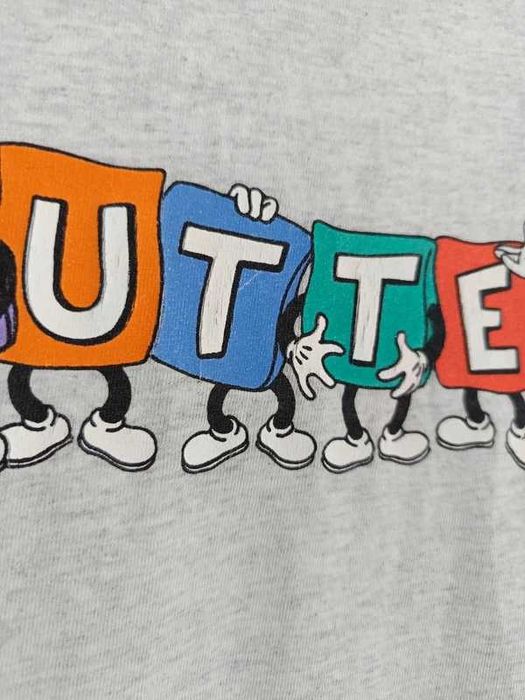 T-shirt Butter Goods Beanbag Ash Grey size S Skate Rap Hiphop