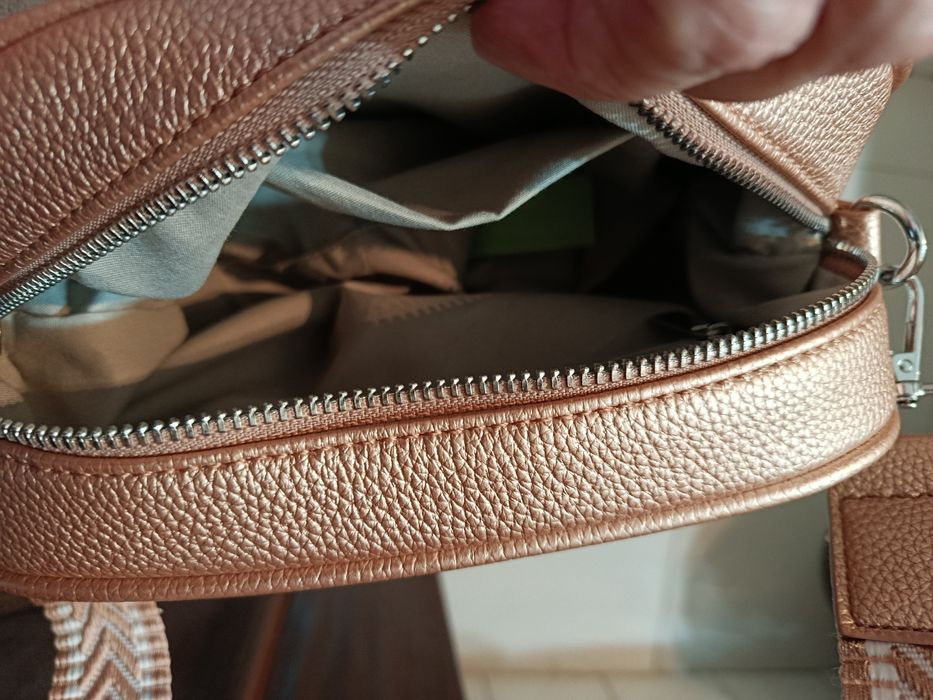 Carteira rosa gold