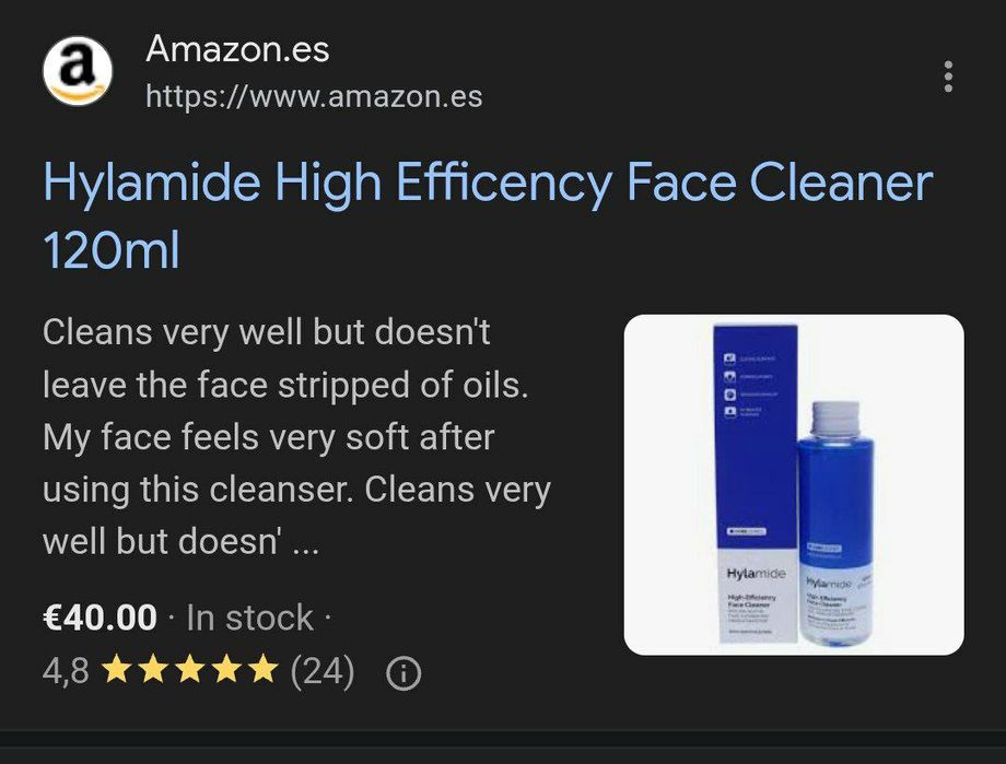 Ремувер клінер очищення шкіри Hylamide (balancing face cleaner and mak