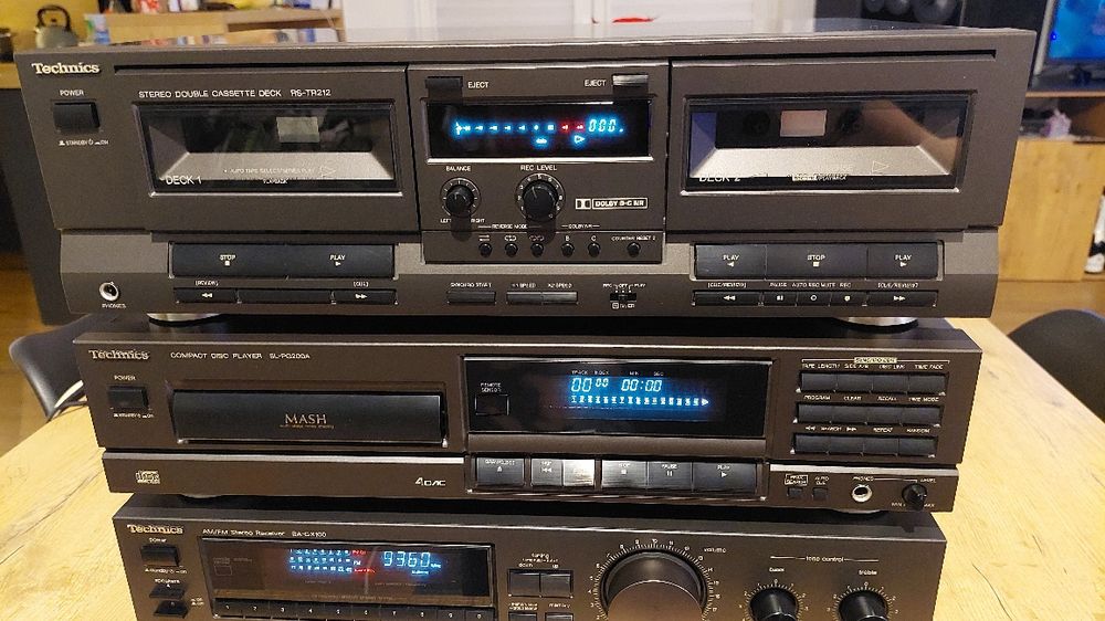 Zestaw stereo Technics