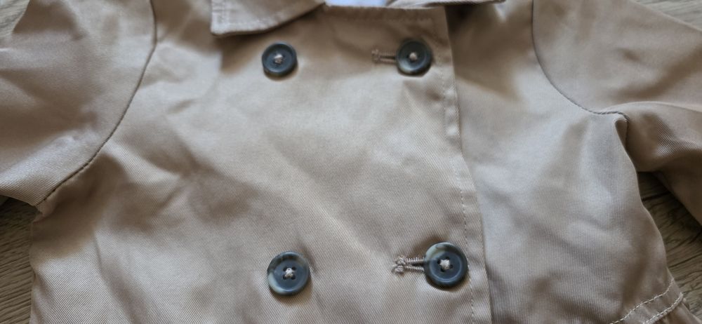 Nowy płaszczyk wiosenny dla dziewczynki