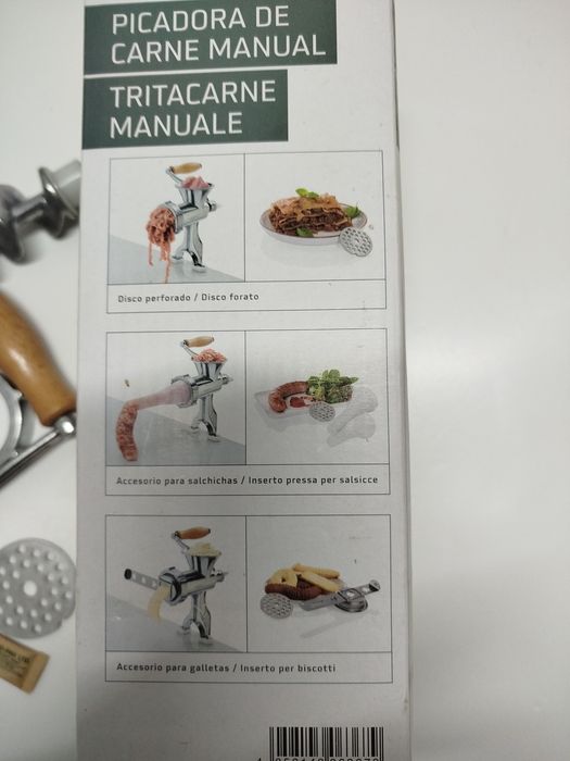 Picadora de carne manual