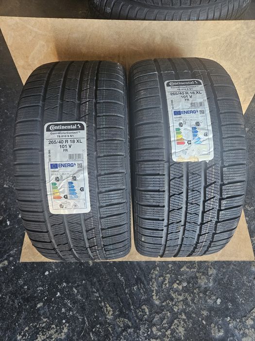 Opony zimowe 265/40/18 continental t810 a