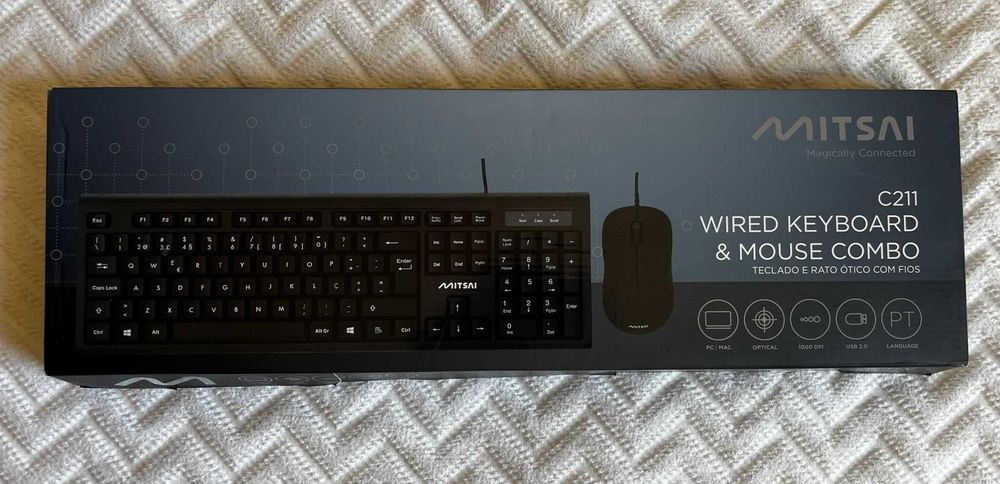 Keyboard (LITTLE USED) + Mouse (NEVER USED) = 10 €!!!64309669248642124