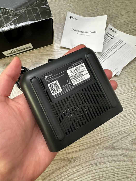 Роутер від повербанку TP-Link Wi-Fi 6 AX3000 TL-WR3002X + USB LTE (4g)