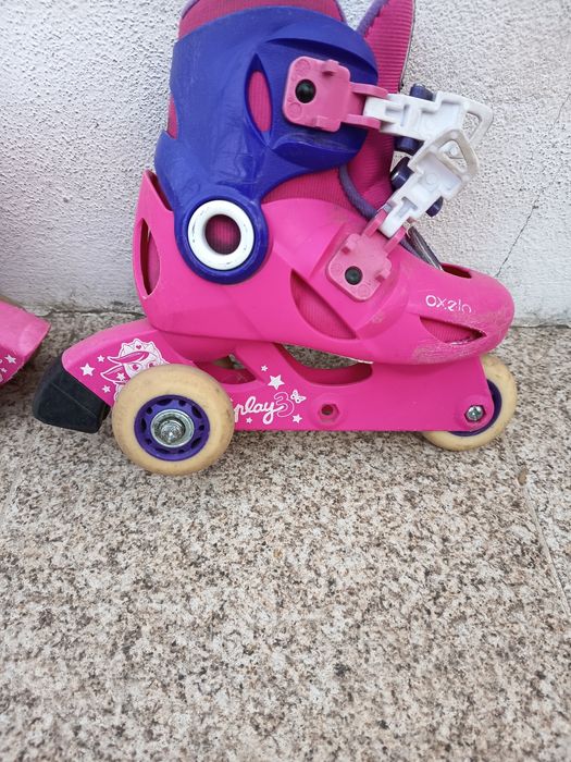 Vendo patins menina em excelente estado