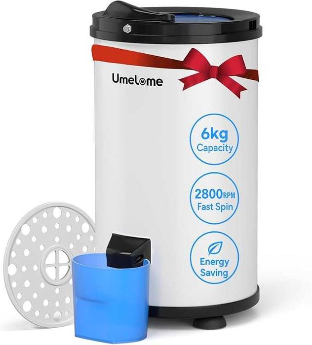 Wirówka do prania Umelome 2800 obr./min, 6 kg, klasa A+++