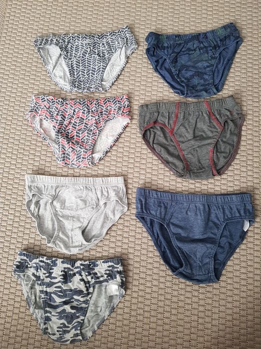 Slipy , majtki chłopięce rozm 146-152  7 par