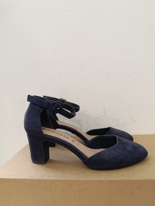 Tamaris sandały na słupku rozmiar 37