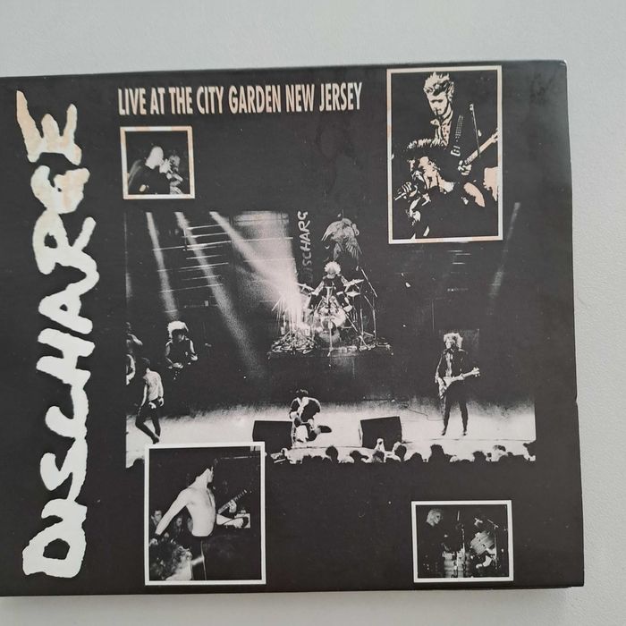 DISCHARGE - Live At The City Garden New Jersey - HC/punk CD