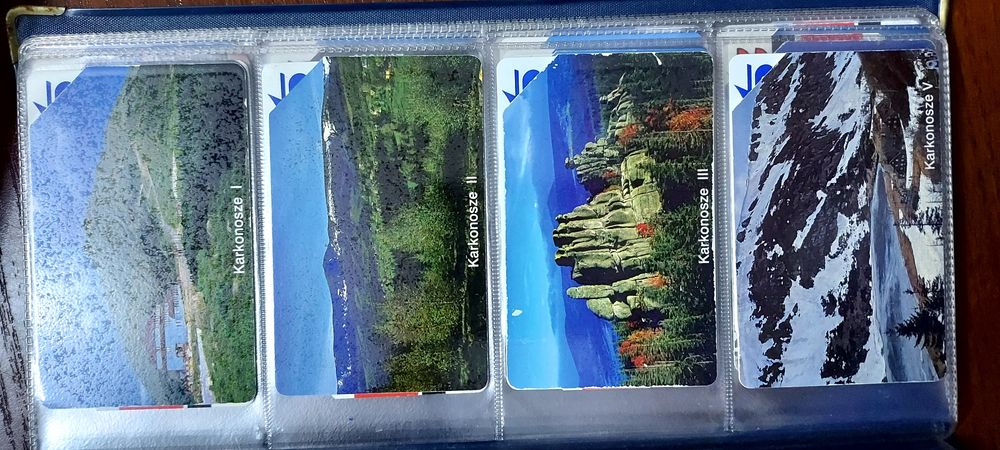 Sprzedam serie kart telefonicznych