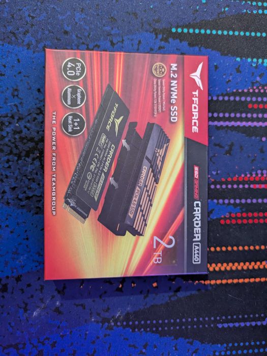 SSD Teamgroup Cardea A440 2 TB Gen 4 c/Heatsink