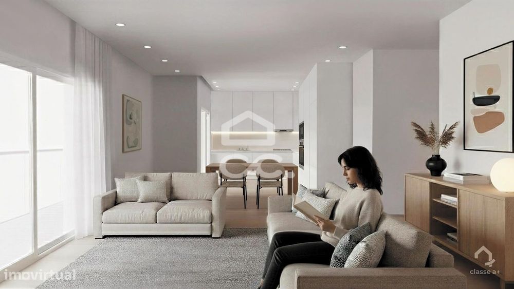 Apartamento T3 Novo com Lugar de Garagem – Urbanização do Condoal, Abr