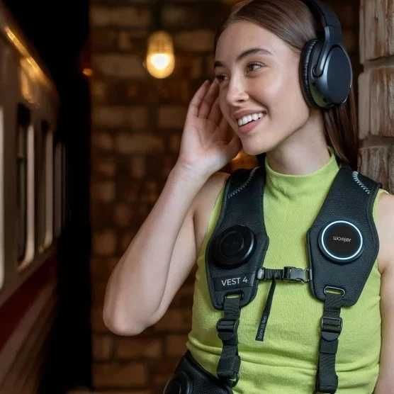 Тактильний жилет Woojer Vest 4 (Новий) — Haptic Vest для VR, PS5, Xbox, PC