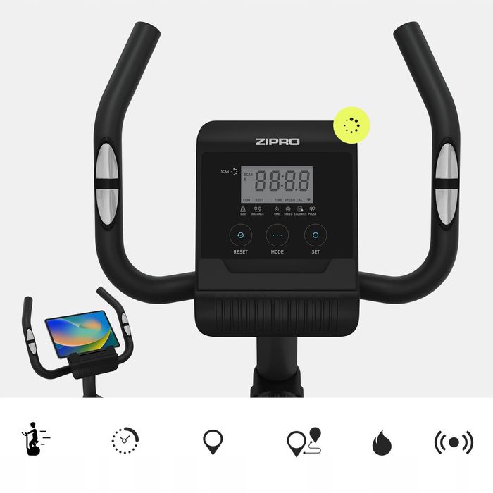 Rower Stacjonarny Rowerek Magnetyczny Treningowy Domowy Lcd Okazja fv
