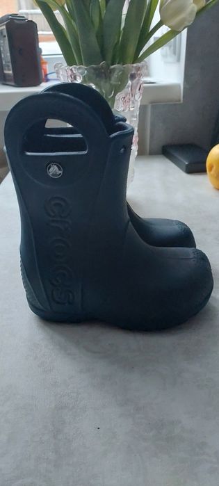Дитячі гумові чоботи Crocs
