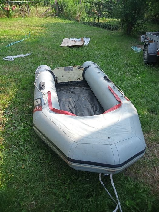 Ponton Bombard 2000 sztywna podłoga , pawęż na silnik okazja