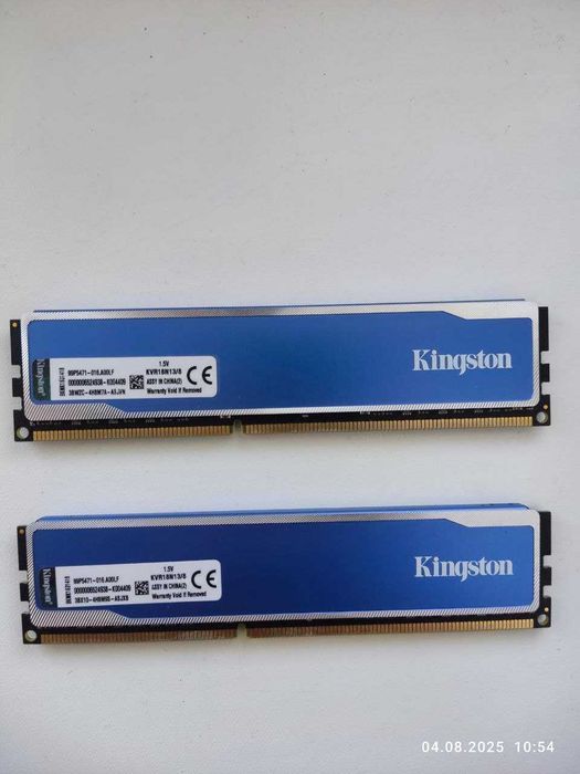 DDR3 Kingston 8+8 1866mHz