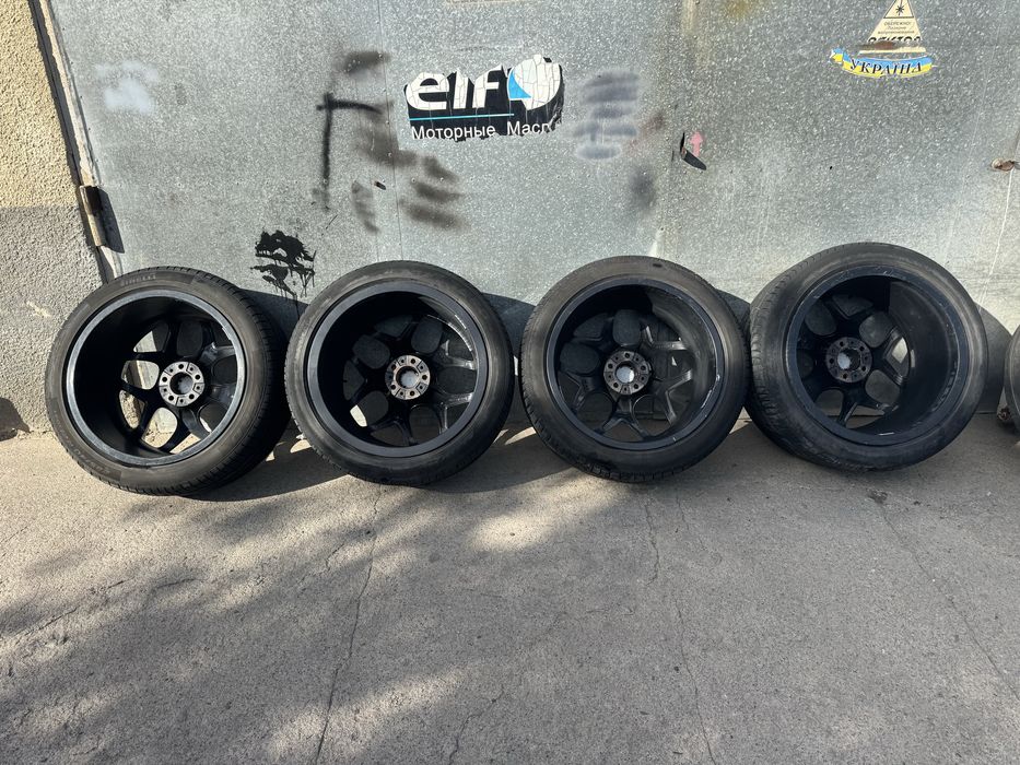 Р21 диски 215 стиль із літніми  шинами BMW X5 Х6 Е53 Е70 Е71 Ф15 Ф16