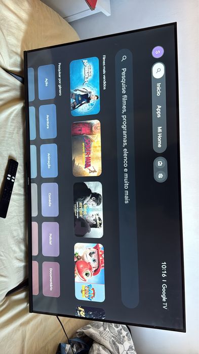 Xiaomi Smart TV 43 polegadas 4K UHD Google TV, modelo 2025 Preço: 190€ negociável.