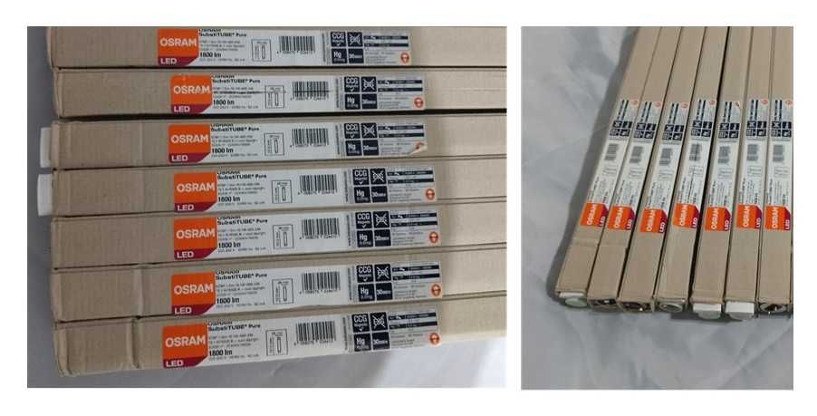 Osram Lote 7 Tubo de Led St8P 1,5 Metro