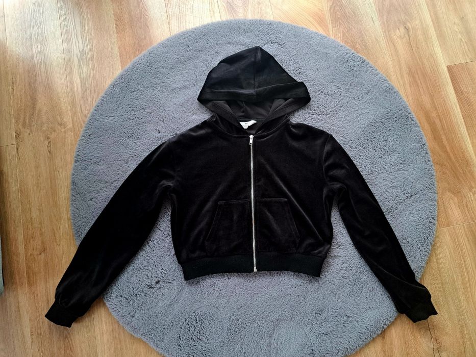 Bluza welurowa H&M 146