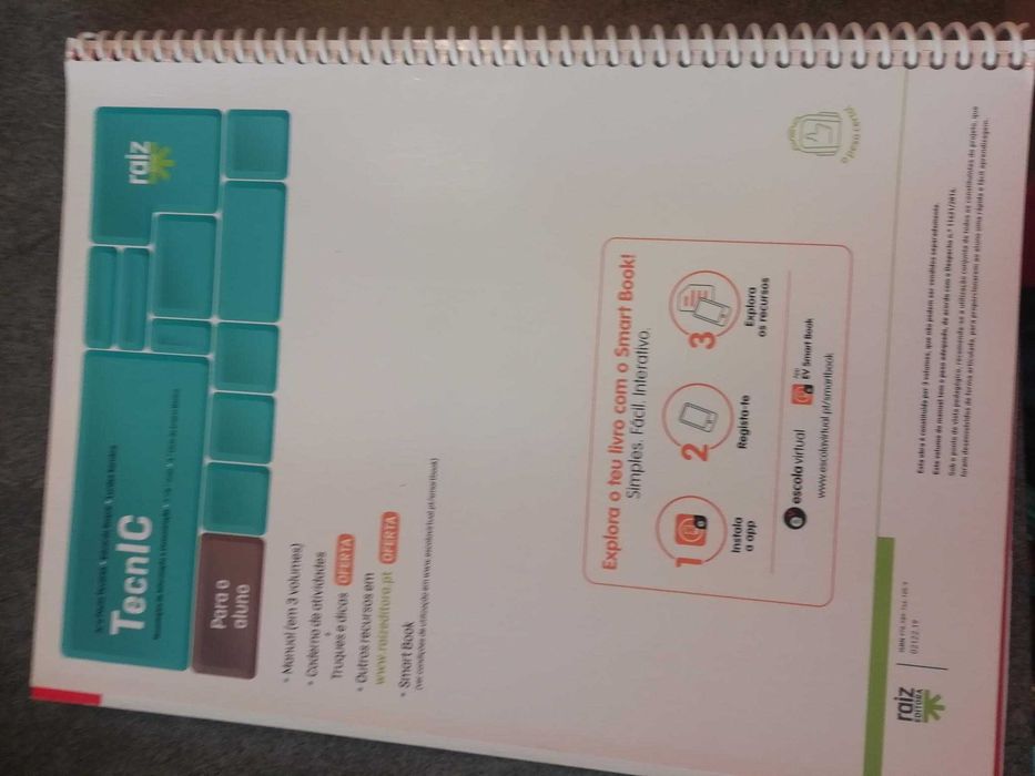 Manual de TIC 7º e 8º ano, Raiz Editora + Caderno de atividades