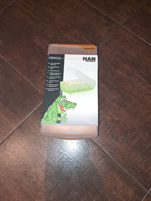 Pudełko na fiszki han croco a7