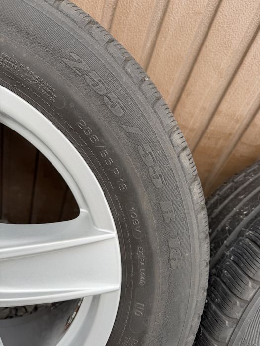 Koła aluminiowe 18” 5x130 Porsche 255/55/55 Cayenne Q7 Touareg TPMS