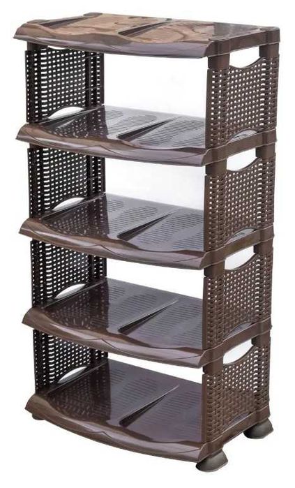 Етажерка Тумба Полка для обуви Стелаж Полиця для взуття пластикова