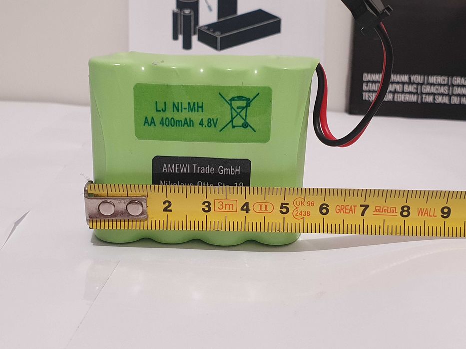 Akumulator AMEWI 4,8v 400mAh +ladowarka do zabawek sterowanych