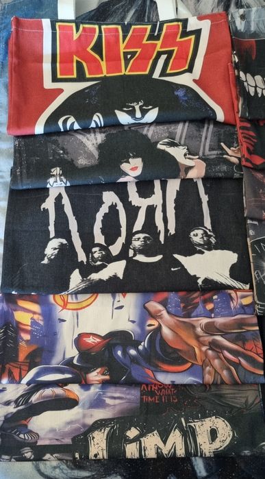 Tote Bag Bandas Rock Metal