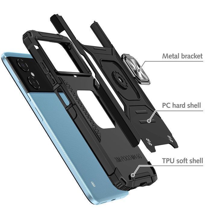 Wozinsky Ring Armor etui Samsung Galaxy A03 pokrowiec magnetyczny ring