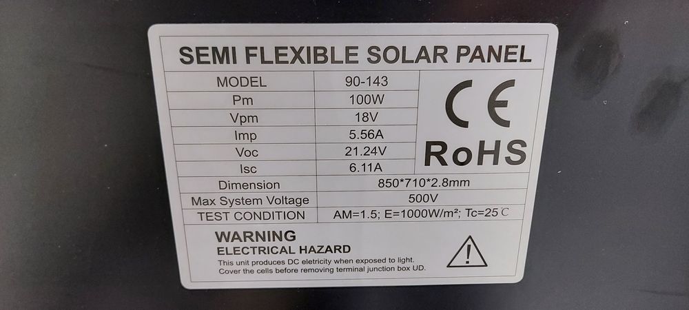 Panel solarny 100w