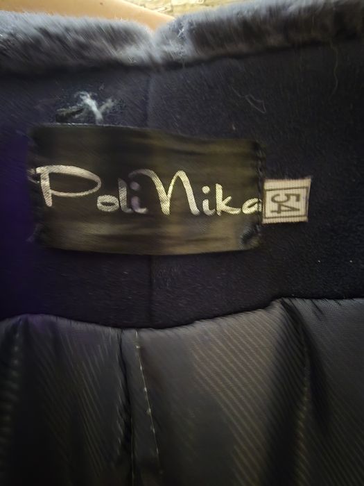 Шуба сіро-голуба жіноча