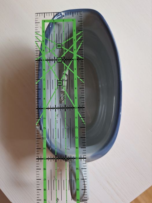 Serwis kawa herbata prl niebieski na 6 osob unikat porcelana