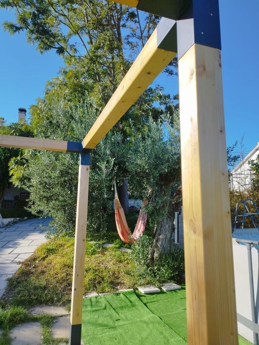 Pérgola em casquinha